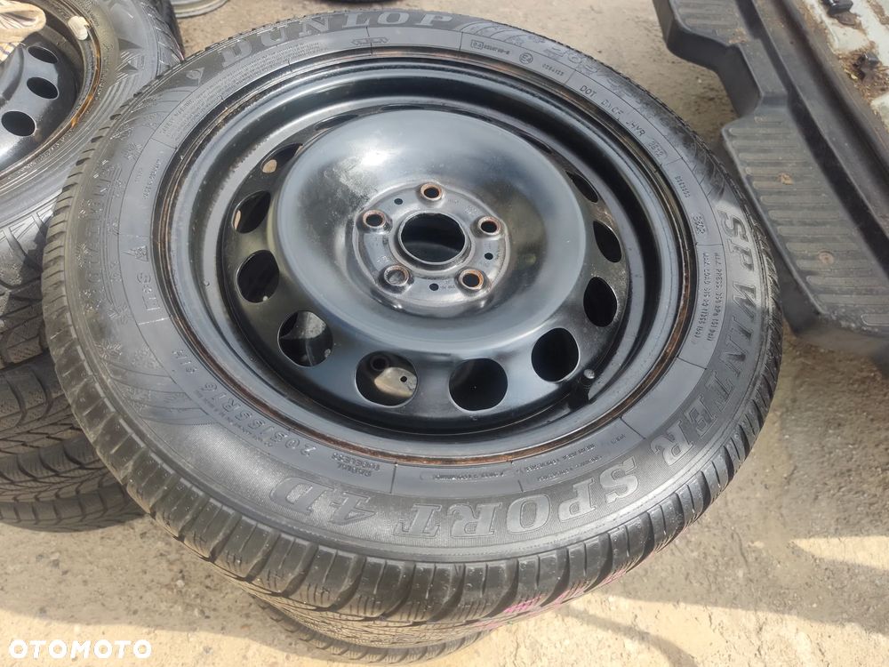 5x112 Koła Zimowe Zima Felgi Stalowe Stal 16 VW SHARAN GOLF 5 6 7 V VI VII CADDY TOURAN JETTA PASSAT B5 B6 B7 3C0 SKODA OCTAVIA II III IV 2 3 4 SUPERB YETI SEAT EXEO LEON TOLEDO ALTEA ALHAMBRA AUDI A3 8P 8V A4 B5 B6 B7 A6 C5 C6 5mm Legnica ALU-RAD 205/55 - 1