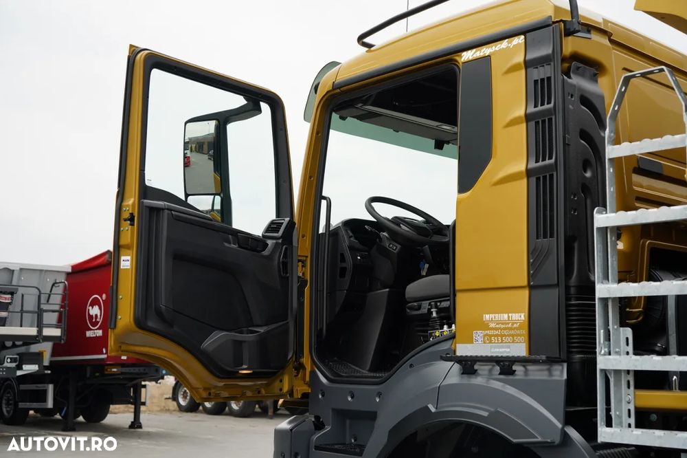 MAN TGS 33.480 / 6X6 / BASCULATOR 3 LATE / BORDMATIC / HYDROBRA / KH KIPPER / AUTOMAT / NOU / DISPONIBIL IMEDIAT / - 29