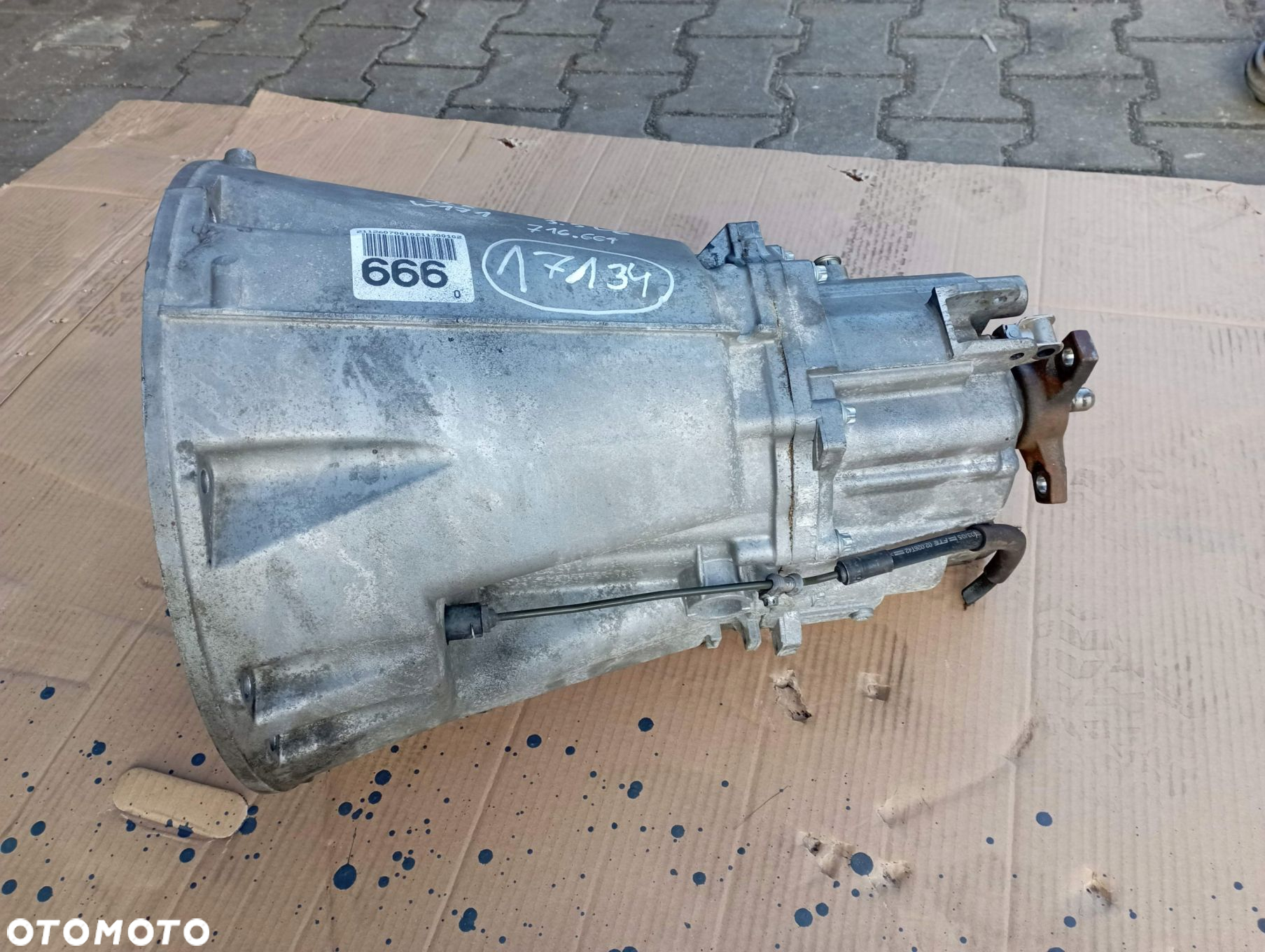 MERCEDES SLK II W171 R171 AMG 3.5 V6 SKRZYNIA BIEGÓW 716664 716 664 MANUAL - 2