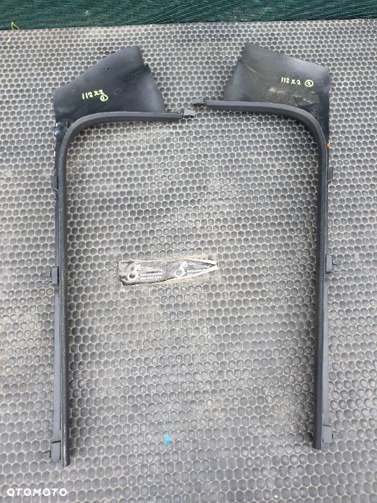 Oslona Slupka Progu Plastik Tapicerka Czarne Soul AUDI A4 B6 B7 - 7