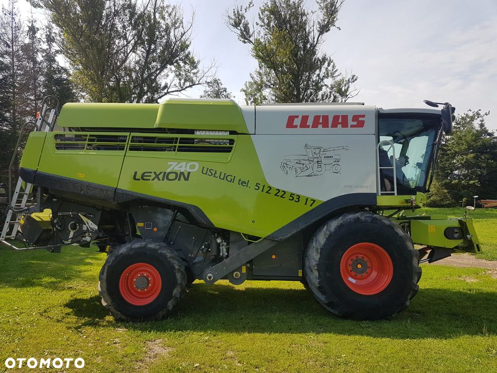 Claas Lexion 740 750 760 4X4 tylko 890 mth + heder V770 - 6
