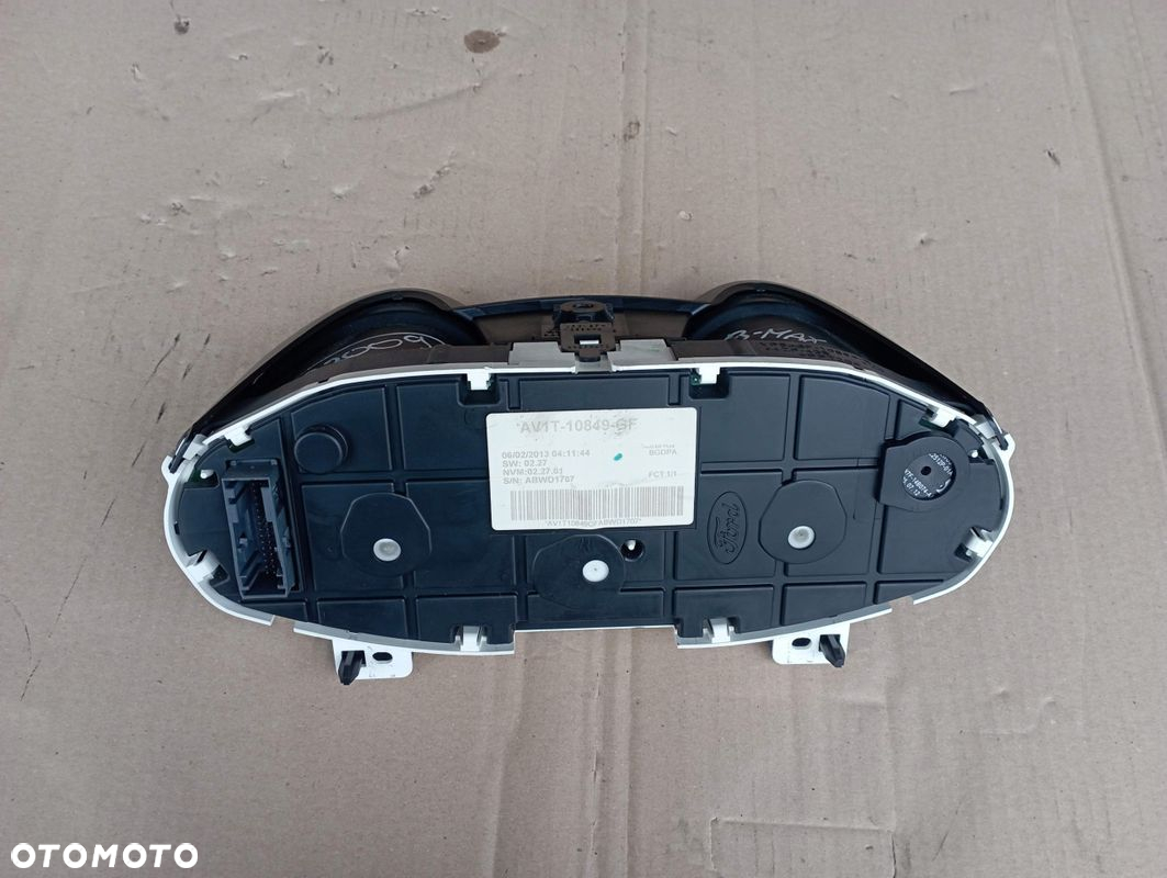 FORD B-MAX BMAX LICZNIK PRĘDKOŚCIOMIERZ ZEGARY EUROPA AV1T-10849-GF - 2