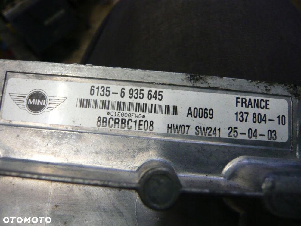 komputer sterownik silnika 6135-6935645 mini cooper r50 - 2