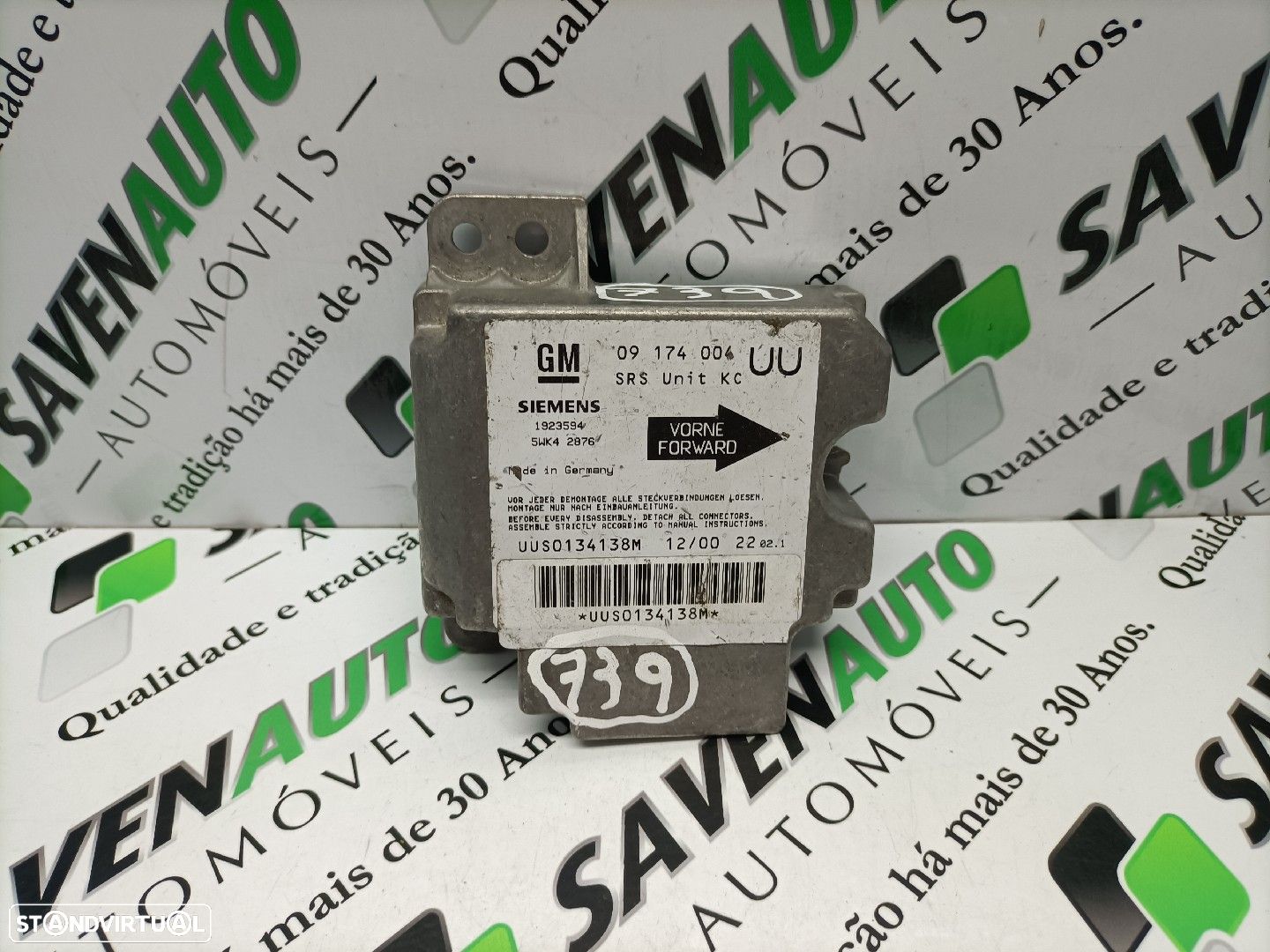 Centralina Airbags Opel Astra H (A04) - 1