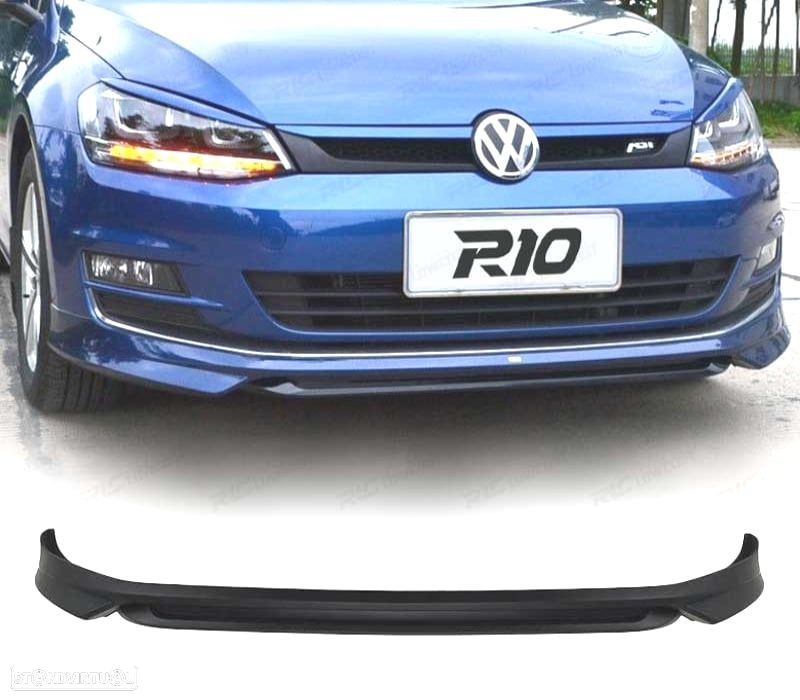 SPOILER LIP FRONTAL VOLKSWAGEN VW GOLF MK7 12-20 LOOK ABT - 1