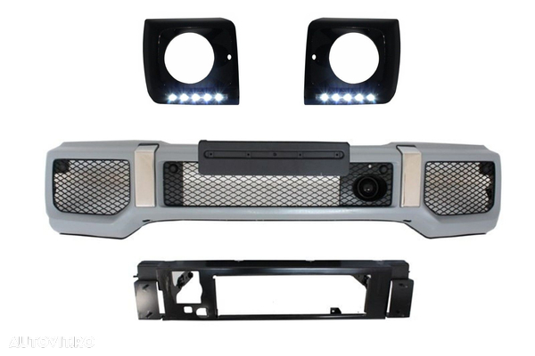 Bara Fata cu Carcasa faruri cu Lumini de zi dedicate LED DRL Negre com