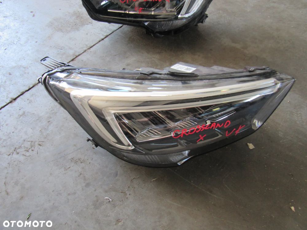 opel crossland x lewa prawa lampa przednia full led uk - 1
