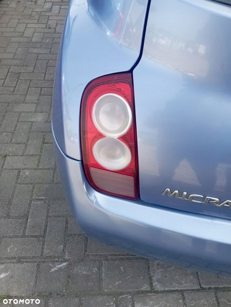 NISSAN MICRA K12 3D LAMPA LEWA TYŁ TYLNA EU - 1