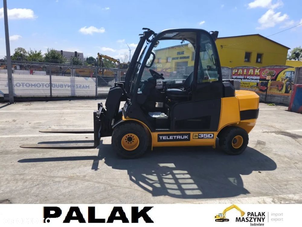JCB Ładowacz  TELETRUK JCB TLT 35D/WÓZEK WIDŁOWY , 2017 rok - 3
