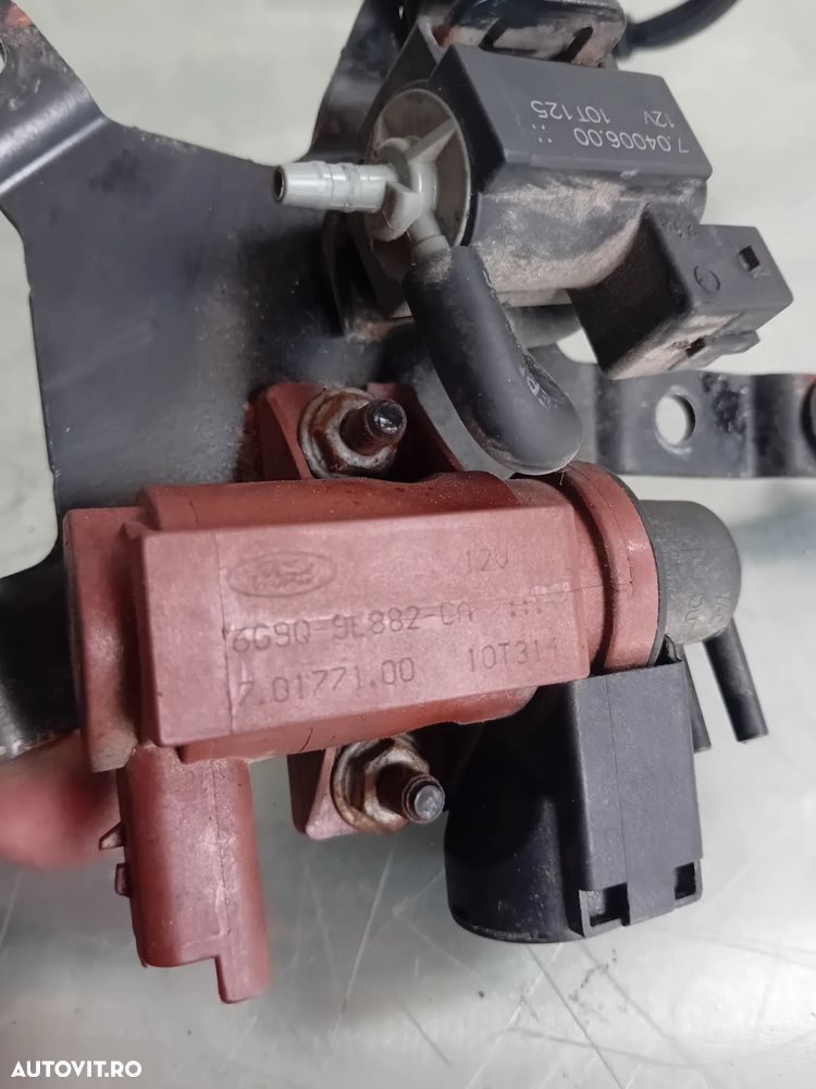 Supapa Electrovalva Vacuum Turbo Ford Kuga 1 I 2.0 Tdci Motor TXA Cod 6G9Q-9L882-CA An 2008-2013 - 7