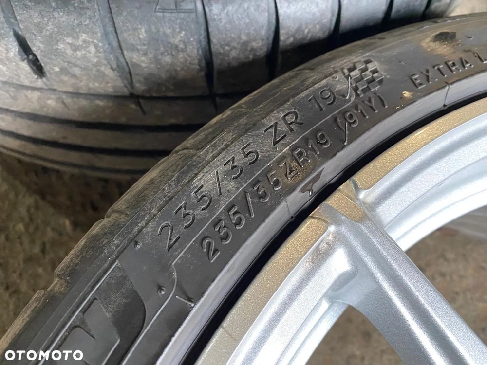 VW AUDI SEAT KOŁA ALU 19" 5x112 Z OPONAMI 235/35/19 MICHELIN PILOT SPORT - 9