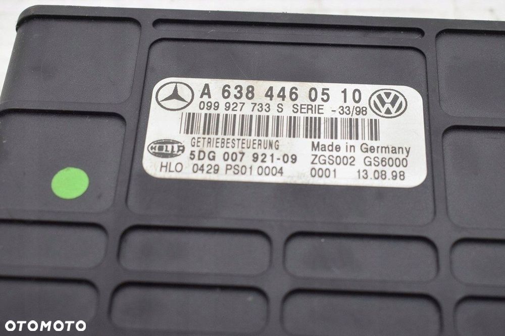 sterownik komputer skrzyni * mercedes a6384460510 - 3