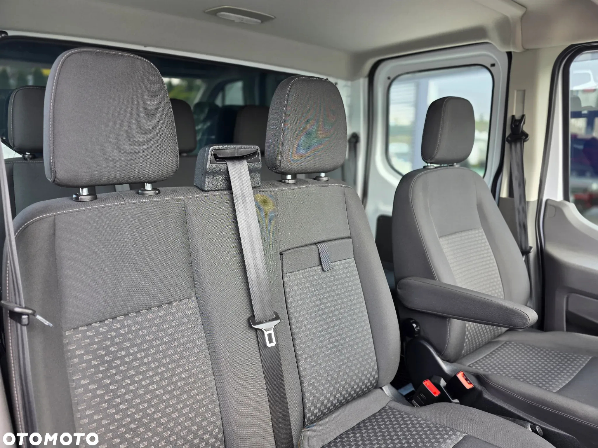 Ford Transit DOKA Dubel Kabina 350 2.0 EcoBlue 7 Osobowy BEZWYPADKOWY  z Polskiego Salonu SERWISOWANY Bardzo ładny Egzemplarz , Pełna Faktura Vat 23% - 23
