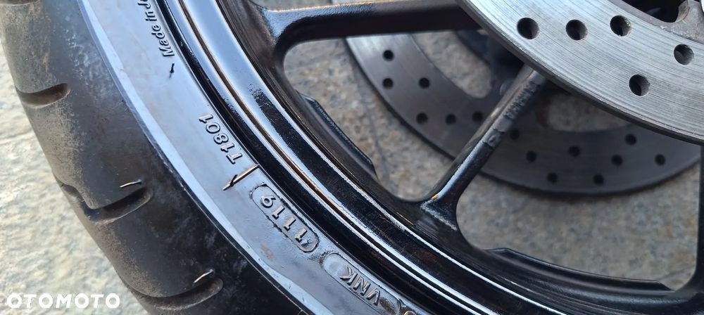 YAMAHA MT09 MT 09 FELGA PRZÓD KOŁO TARCZE HAMULCOWE - 9