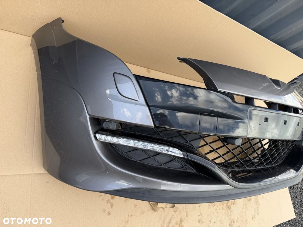 ZDERZAK PRZÓD RENAULT MEGANE III RS 09-13 KOMPLETNY ORYGINAŁ DEMONTAŻ TEKNG - 3