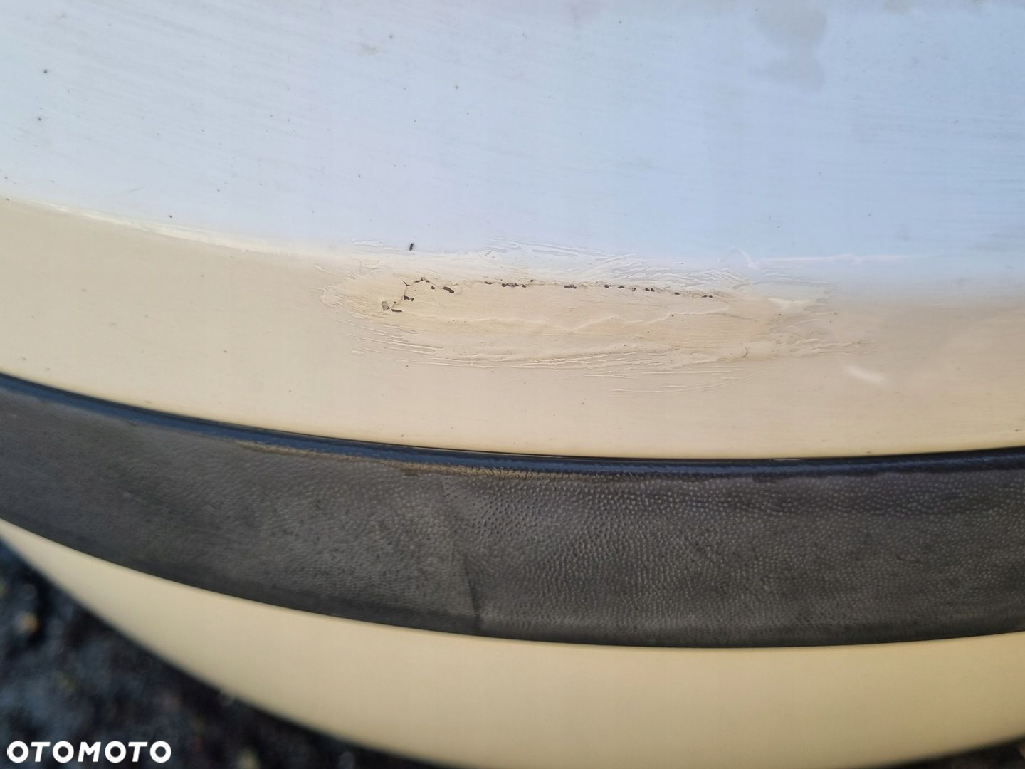 SKODA FABIA I 99-08 LIFT 2004 r. KOMBI KOMPLETNY ZDERZAK TYŁ PDC BIAŁY EU - 4
