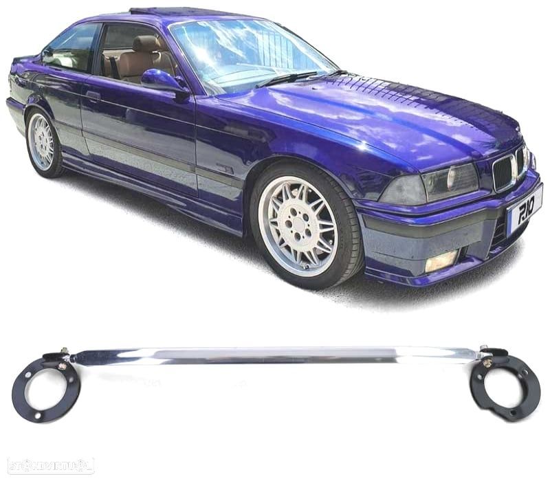 BARRA ANTI - APROXIMAÇÃO PARA BMW E36 316I 318I 93-99 ALUMÍNIO - 1