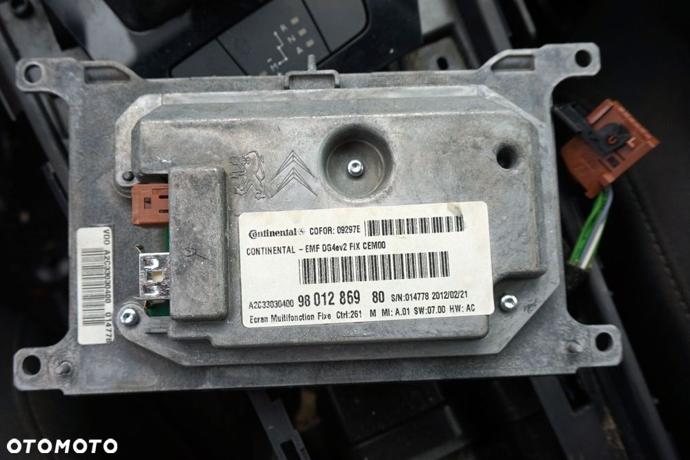 RADIO NAWIGACJA FABRYCZNA 508 I 9678618380 RNEG2 9801286980 PEUGEOT 2010-2018 - 6