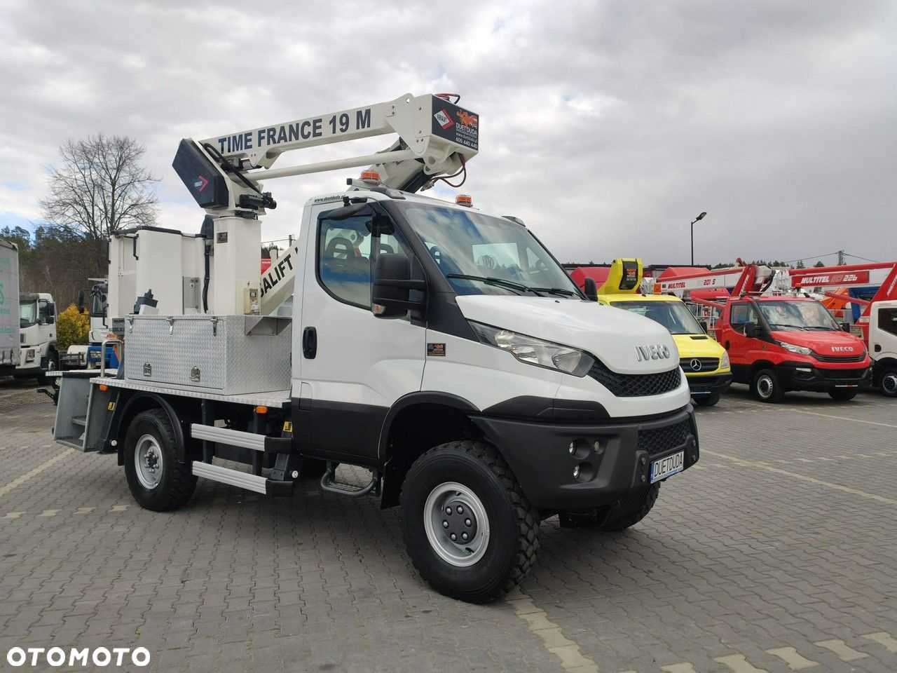 Iveco Daily 55S17W 4x4 Zwyżka 19m Versalift Lat 55 TB Time France - 12
