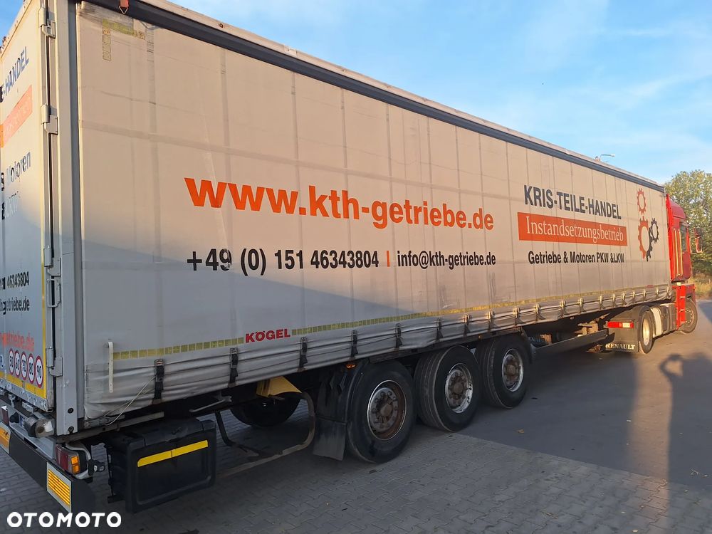 Kögel FIRANKA STANDARD BPW ECO PLUS TARCZA OS PODNOSZONA - 2