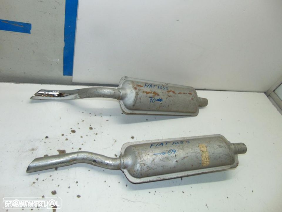 Antigos Fiat 125 S panelas de escape - 1
