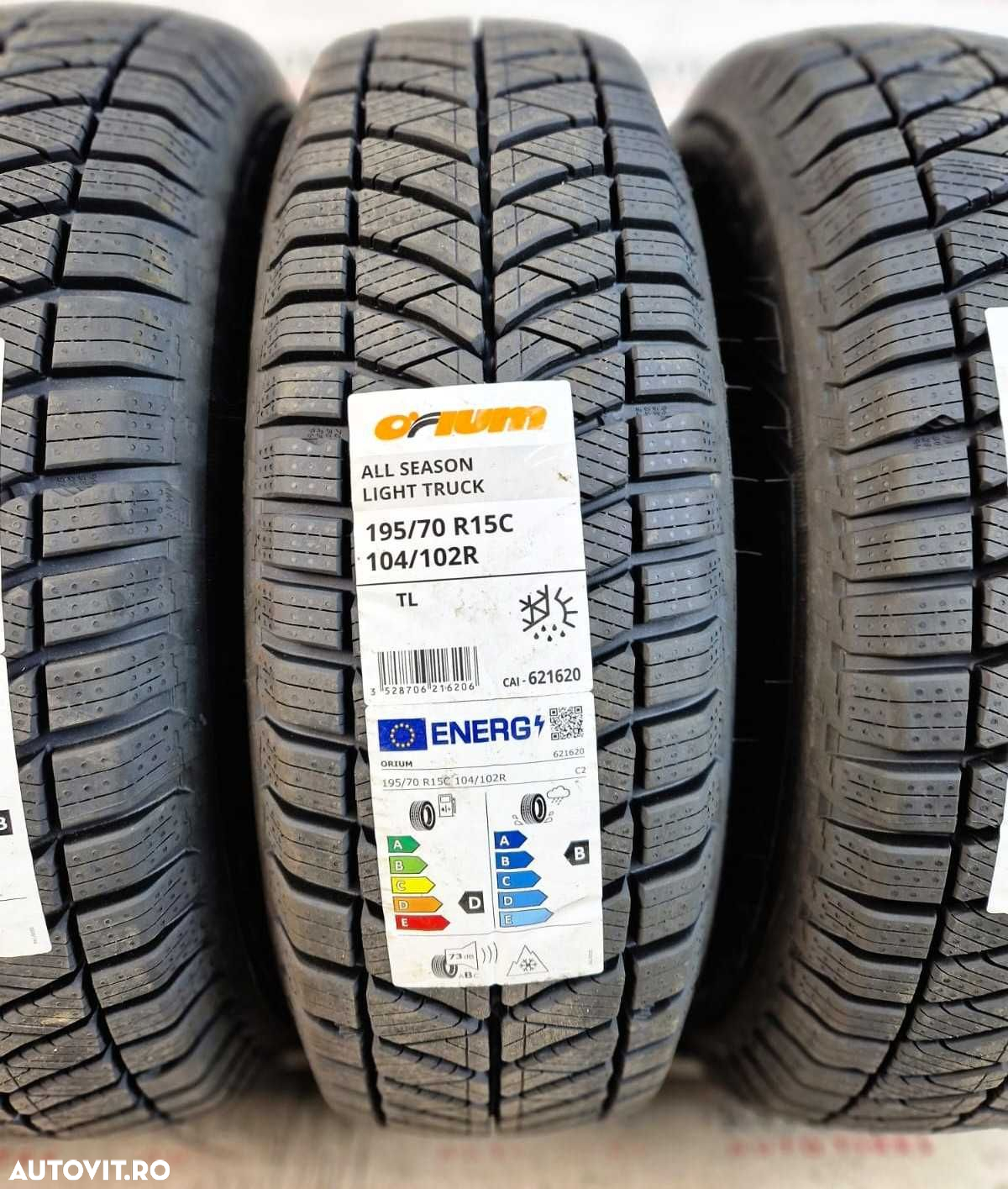 Anvelope noi all season 195 70 15C Orium ( by Michelin ) - 2