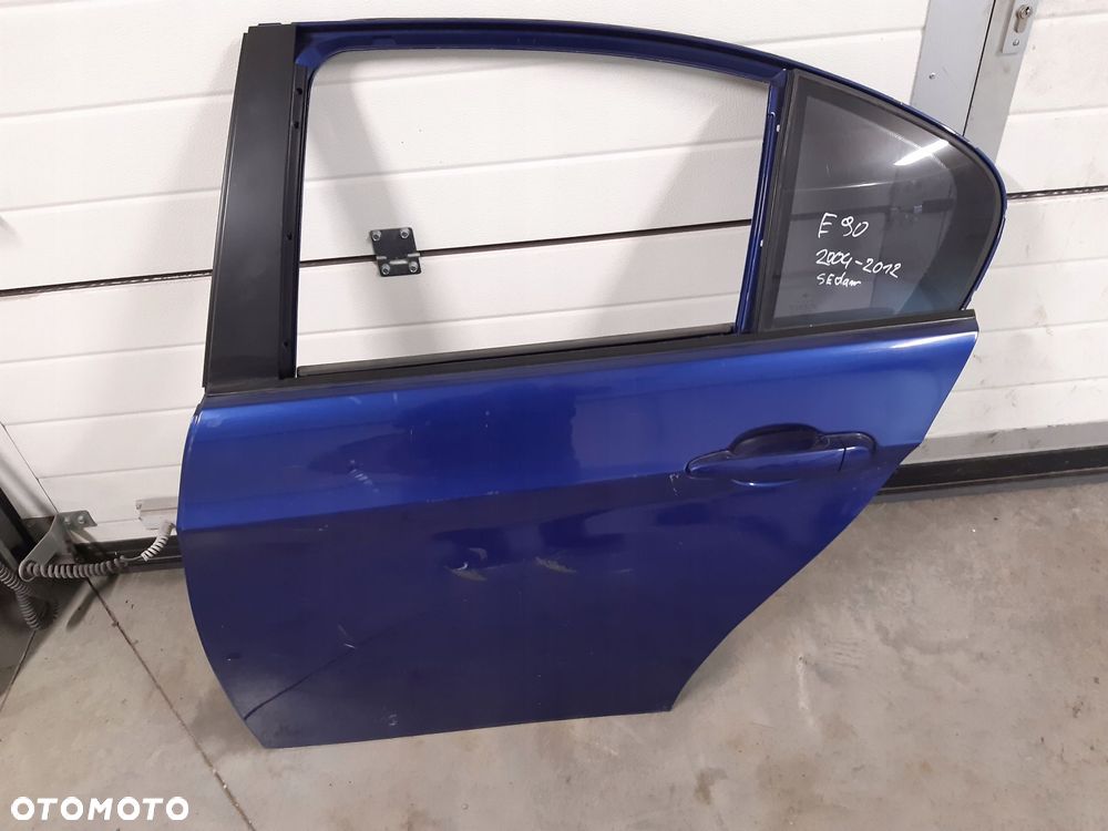 BMW E90 DRZWI LEWE TYŁ 04-12 SEDAN KOMPLETNE - 1
