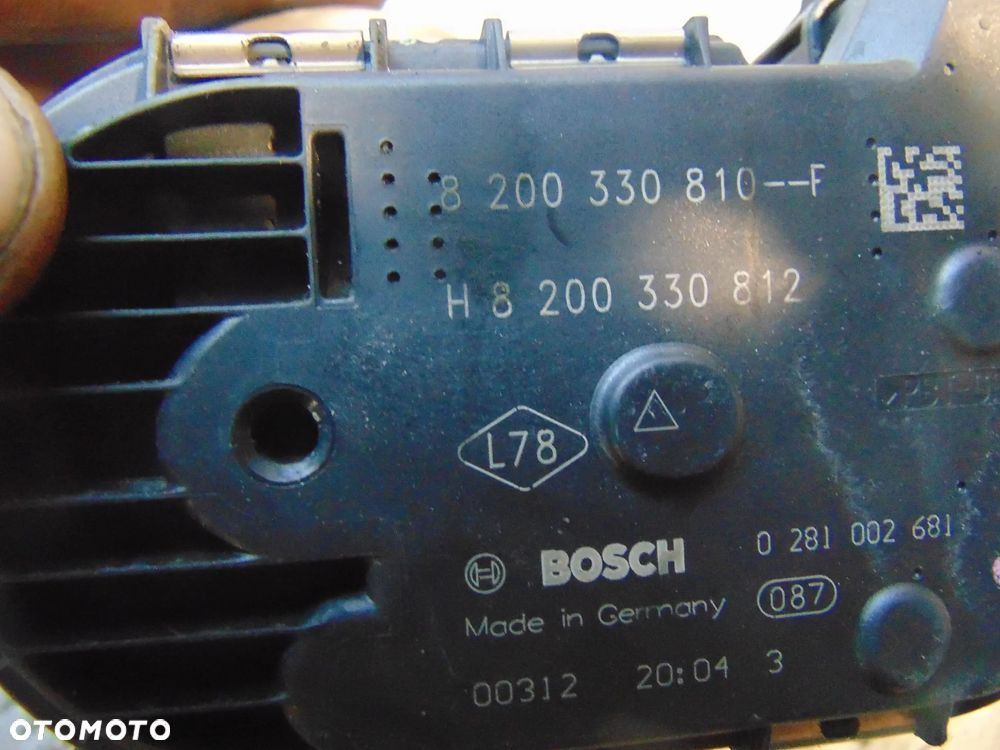 Przepustnica opel vivaro 2 2,0 dci - 9