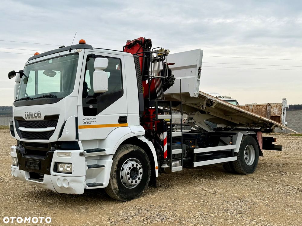 Iveco STRALIS 310 / WYWROTKA / HDS / FASSI F135 / HYDROBURTA / E5 EEV / 3 STRONNA / MANUAL - 2