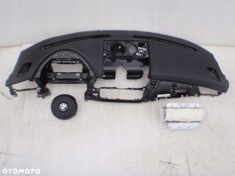 BMW Z4 E89 DESKA KONSOLA KOKPIT PULPIT PÓŁKA PARAPET AIRBAG PODUSZKI PASY USA KANADA naprawa Raz2 - 4
