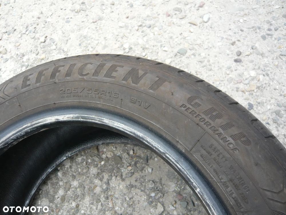 16” - GOOD YEAR - 205/55 , r16 cali - Letnie Opony Efficient Grip - stan BDB - GWARANCJA !! + możliwy MONTAZ !! - 3