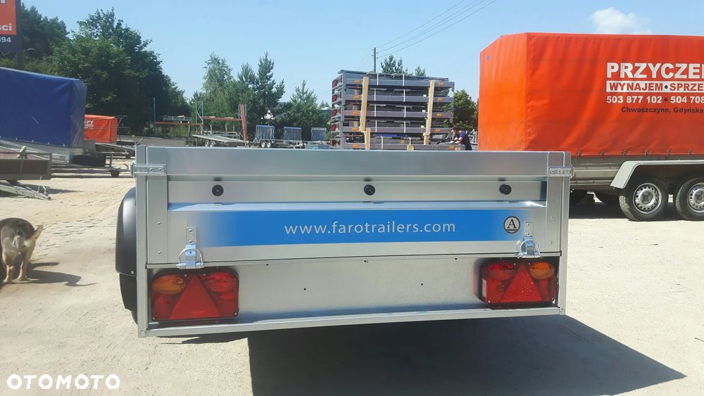 Faro Przyczepa PONDUS 236x125 burty, LEKKA 750kg, DUŻY WYBÓR - 4