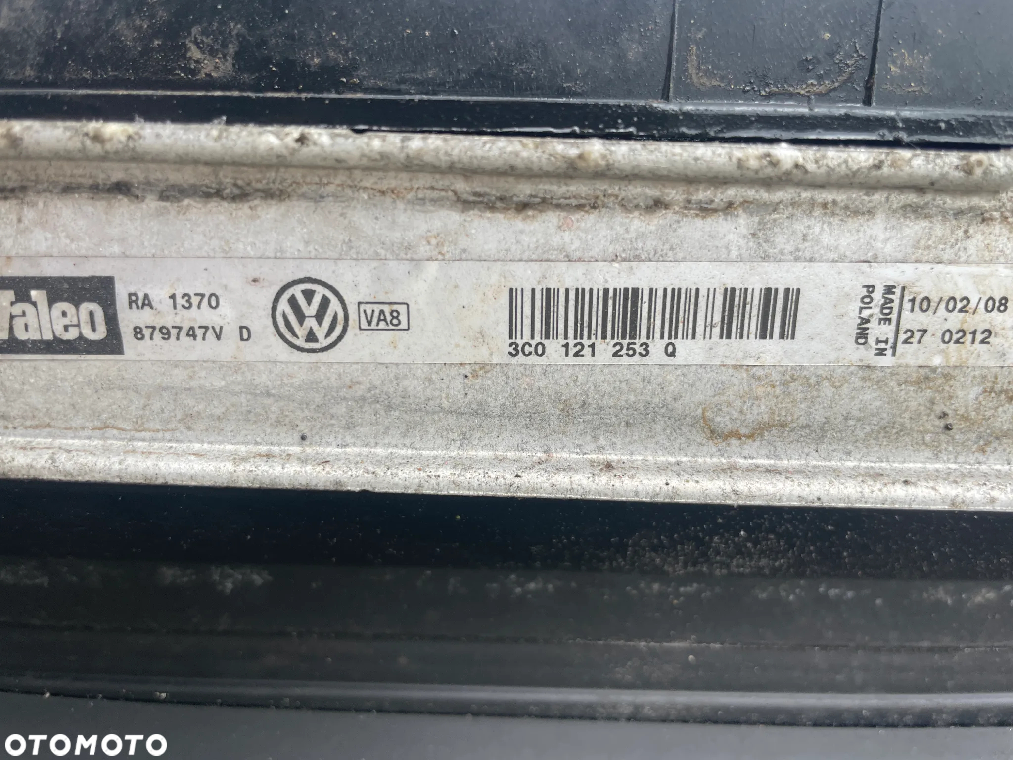 VW PASSAT B6 2,0TDI 170KM KOMPLET CHŁODNIC WENTYLATORY intercooler chłodnica wody - 2