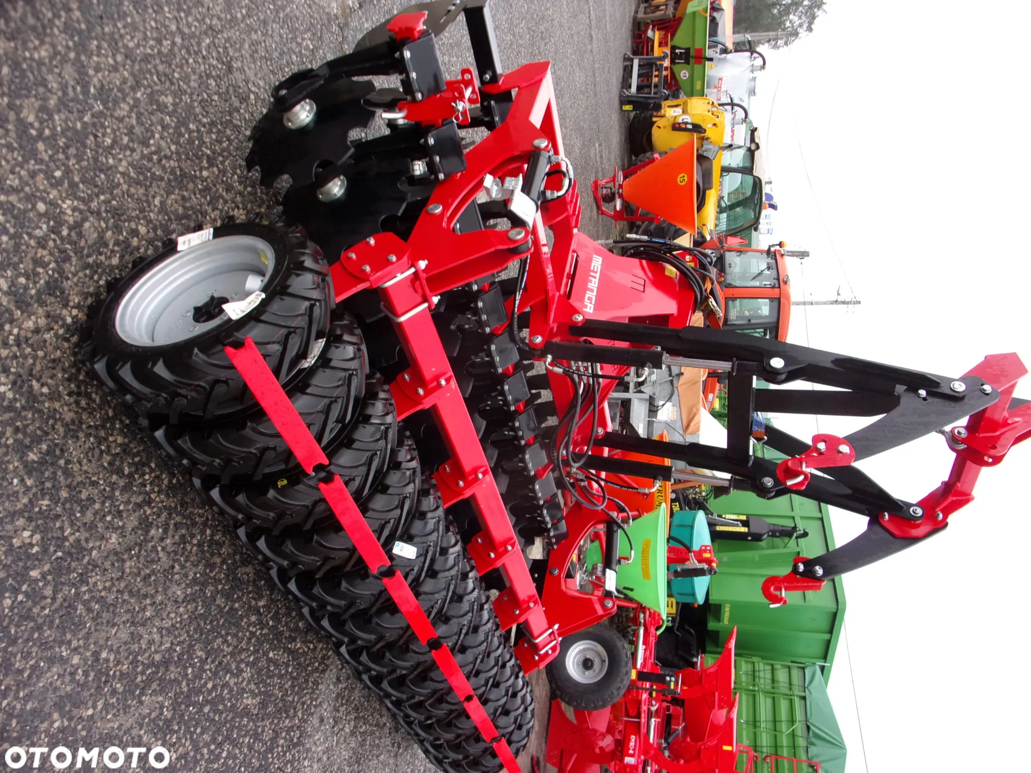Inny Agregat uprawowy, brona talerzowa ciężka hydraulicznie składana BTCH Euro-Masz 4,0 metry, Agregat uprawowo siewny talerzowy ATUS-300 METANGA z wałem oponowym - 16