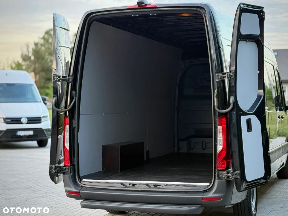 Mercedes-Benz Sprinter 314 CDI / Maxi L3 H2 / 2020 Rok Produkcji /  Automat 7G Tronic / 2.143cm3 OM651 / Czarny / Zarejestrowany w PL - 13