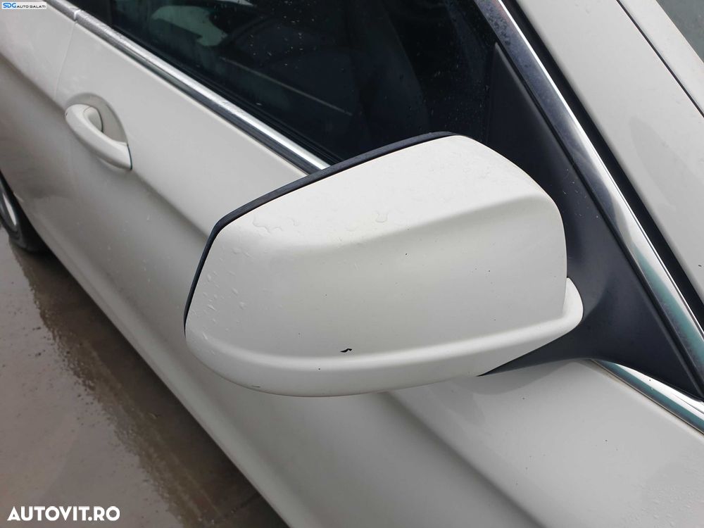 Oglinda Electrica Dreapta Fara Pliere Rabatare BMW Seria 5 F10 F11 2009 - 2017 Culoare 300 Alpinweiss 3 [Q0202] - 3