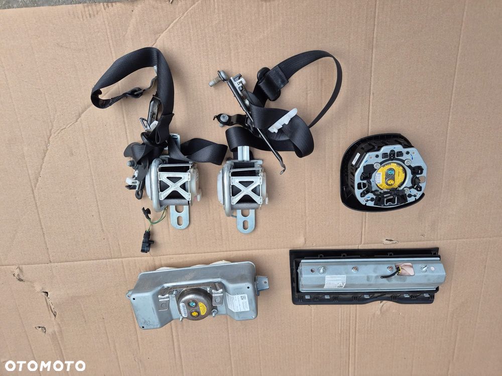 JEEP GRAND CHEROKEE WK2 2012-2015 PODUSZKI POWIETRZNE KIEROWCY PASAŻERA PASY KOLANOWA AIRBAG KOMPLET ORYGINALNE - 2
