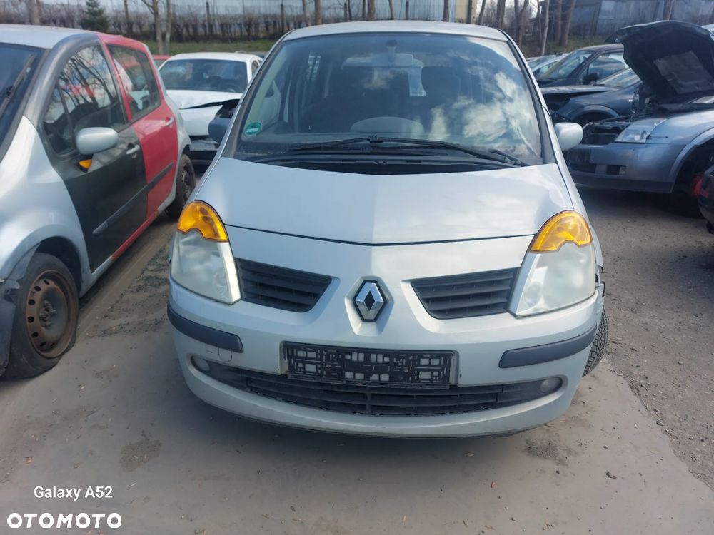 Maska RENAULT MODUS 1,2B 04R. zderzaki,lampy,drzwi,klapa..... - 1