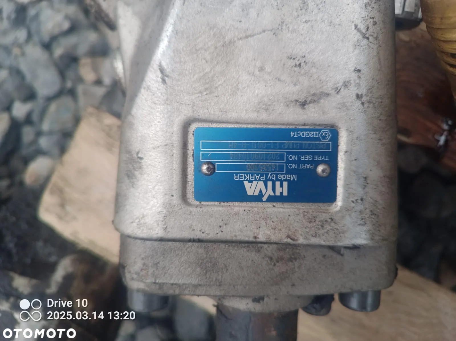 Pompa hydrauliczna hds wywrot dźwig Parker Volvo Sunwap LS do drewna drzewa dłużycy - 8