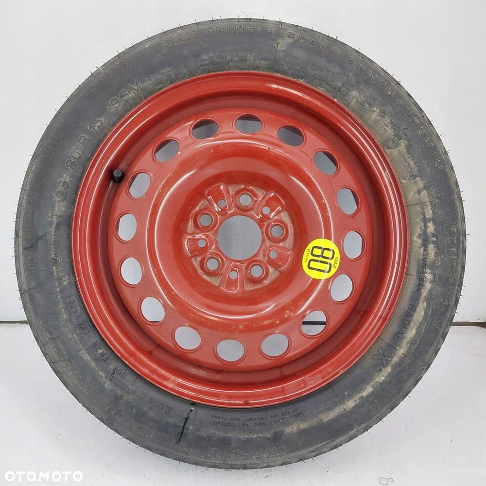 Koło dojazdowe dojazdówka 15 5x98 Fiat Tipo II 125/80R15 B2149 - 1