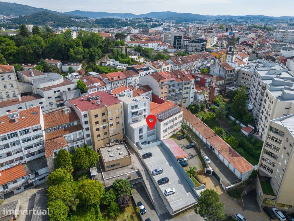 T2 Novo no Centro de Braga com Terraço e Garagem - Grande imagem: 3/28