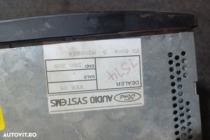 Radio cd YS4F-18C815-AC YS4F18C815AC Ford Focus 1 [1998 - 2004] wagon - 5