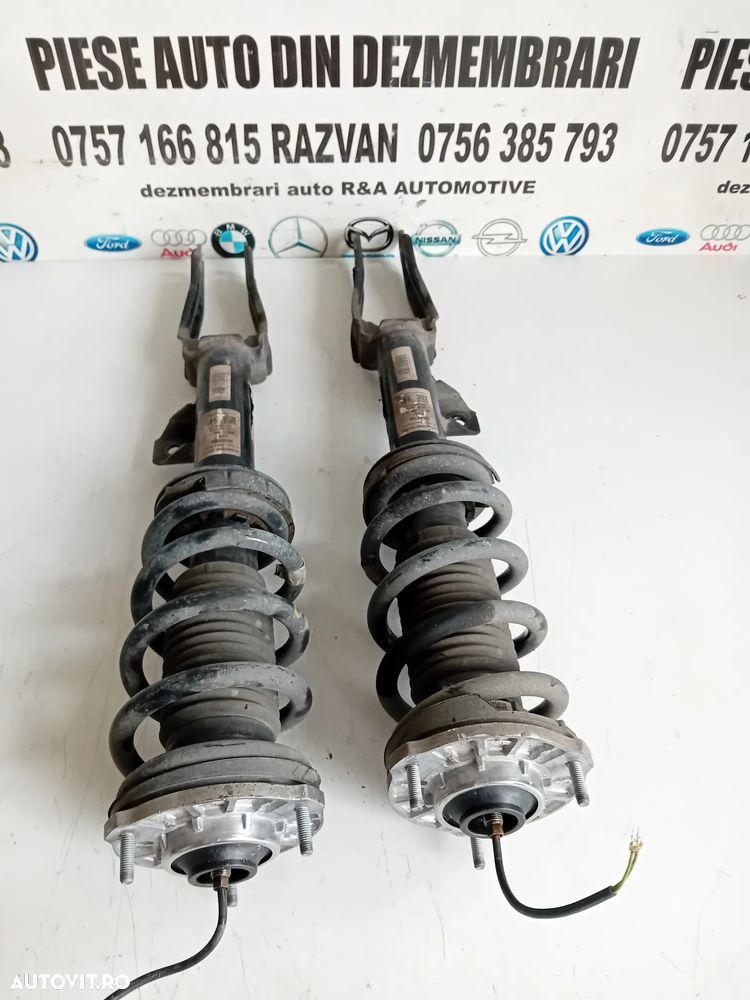 Ansamblu Telescop Amortizor Arc Flansa Electric Fata Alfa Romeo Stelvio 50562154 50562155 Import - 3