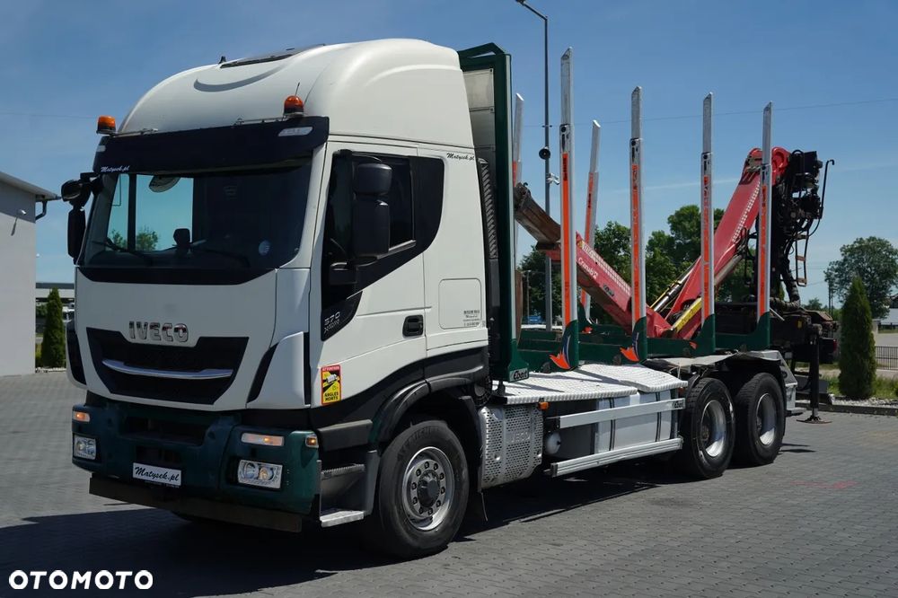 Iveco 570 STRALIS X-WAY / 6X4 / DO DREWNA / DO DRZEWA / DO LASU / HDS CRANAB TZ 12.2 / AUTOMAT - 4