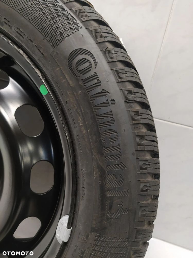 FORD 6Jx15 ORYGINALNE FELGI STALOWE R15 ET37.5 4X108 OPONY CONTINENTAL 185/60 KOŁA ZIMA BIEŻNIK ok 8.70mm - 14