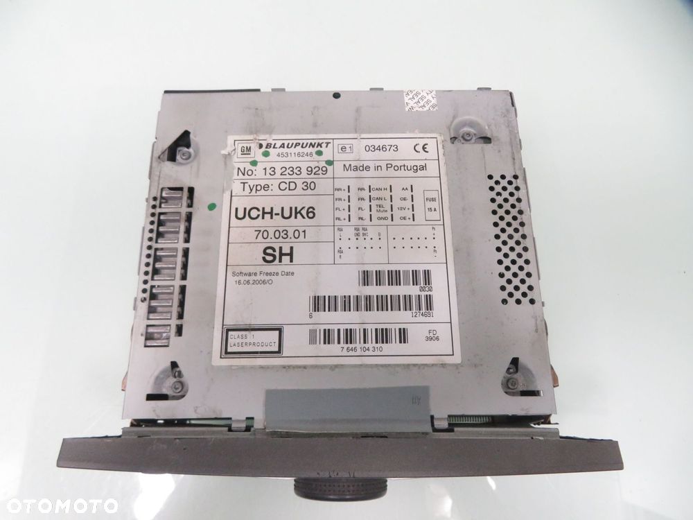RADIO OPEL MERIVA A 13233929 7646104310 13242079 CD30 - 11