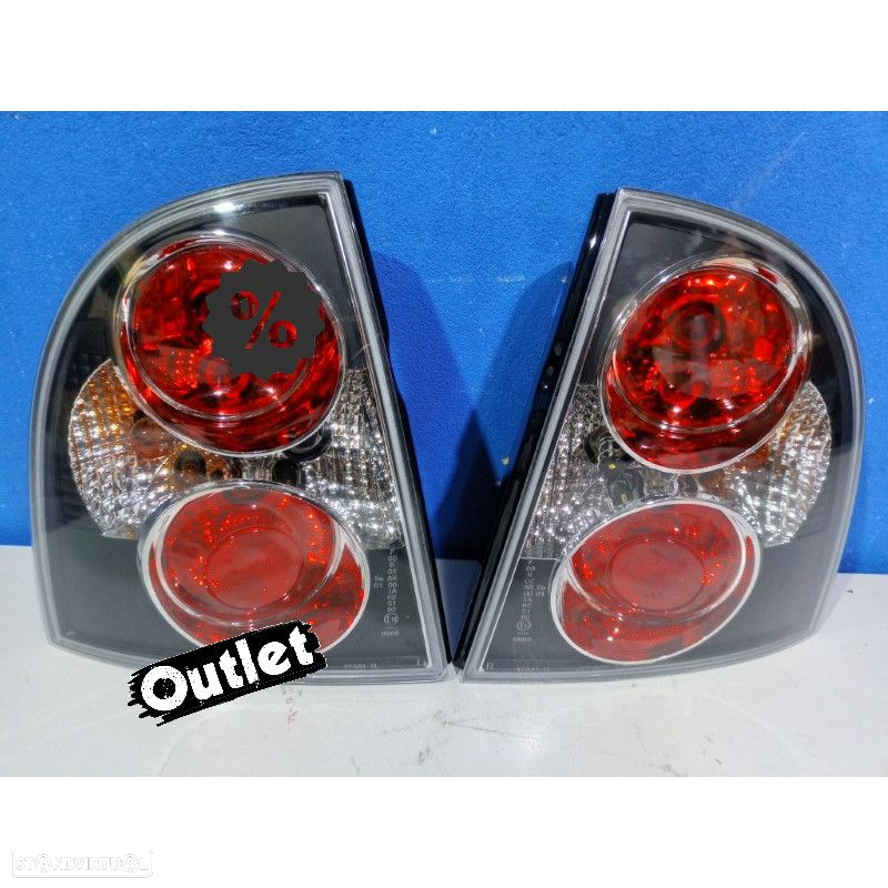 R147806C1 FAROLINS TRASEIROSVW PASSAT 3B VARIANT 96-00 PRETO - 2
