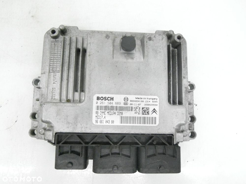 STEROWNIK PEUGEOT 207 1.6 THP 0261S04689 9664834180 9666104380 - 1