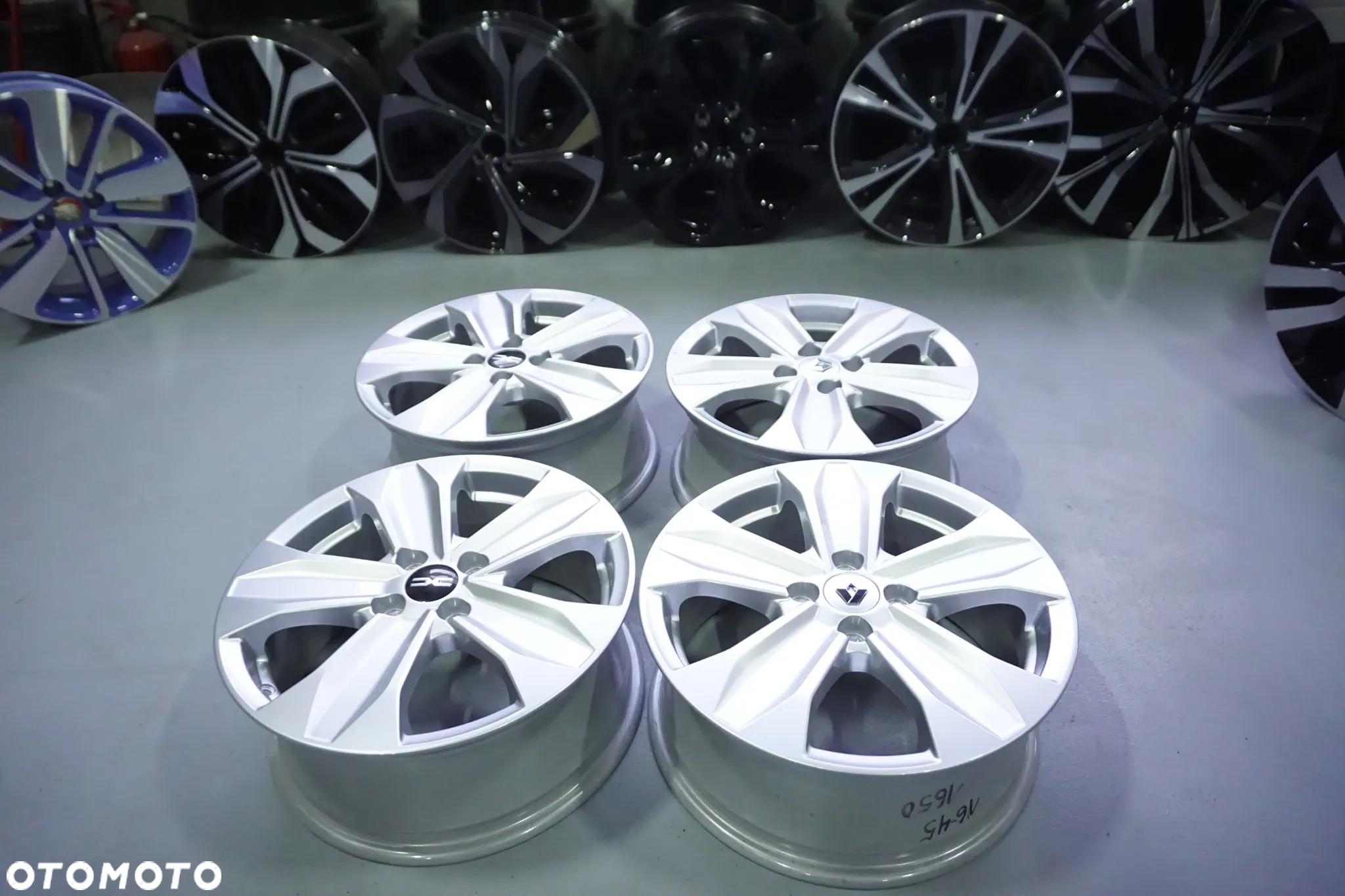 FELGI ALUMINIOWE 16 RENAULT MEGANE SCENIC CAPTUR CLIO DACIA JOGGER SPRIND LODGY LOGAN STEPWAY SANDERO DOKKER SPRING  ORYGINAŁ - 5
