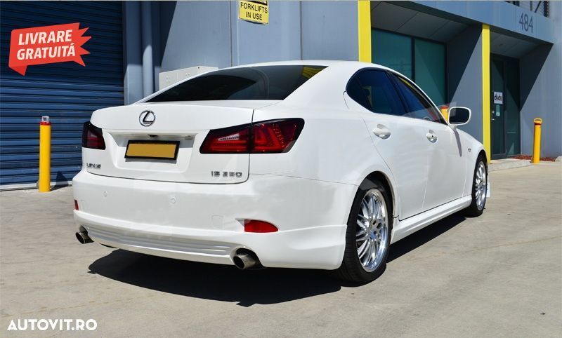 Stopuri LED LEXUS IS XE20 (2005-2012) Light Bar Facelift New XE30 Design Rosu Clar- livrare gratuita - 10